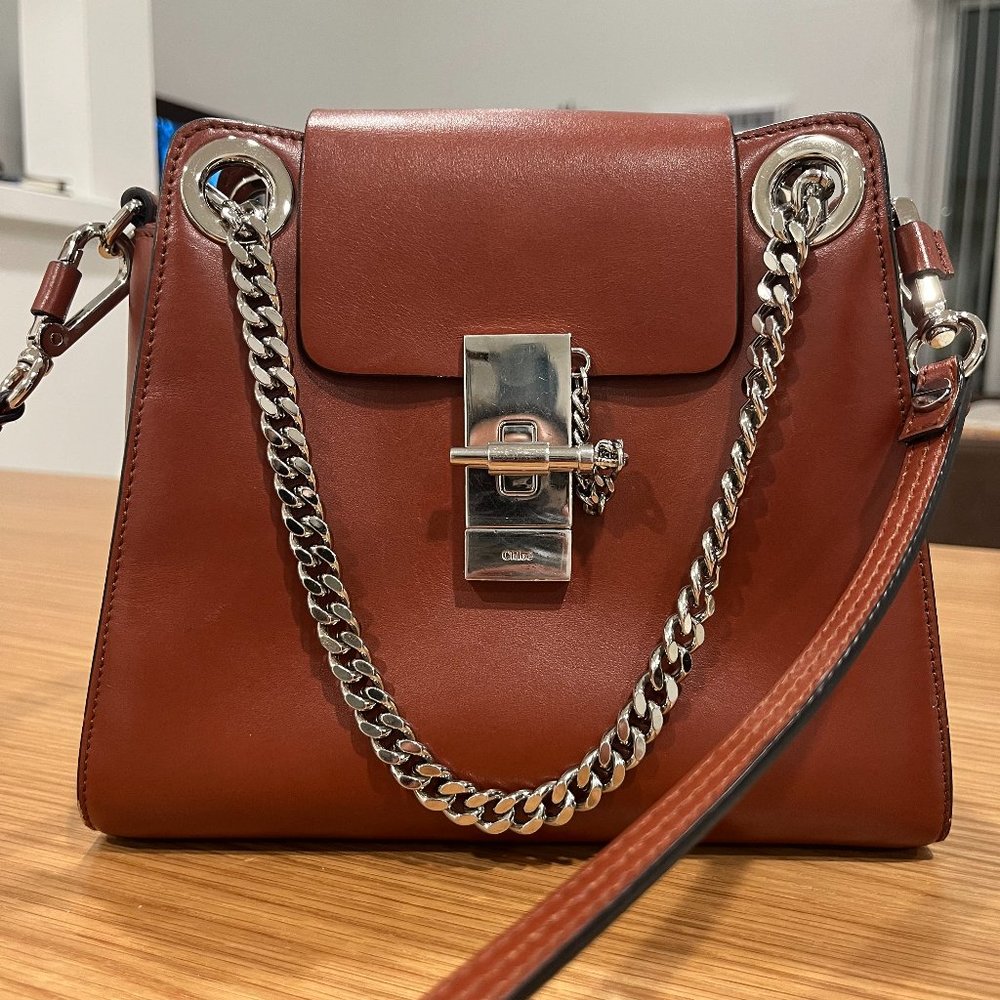 Chloe Annie Shoulder Bag Leather Mini